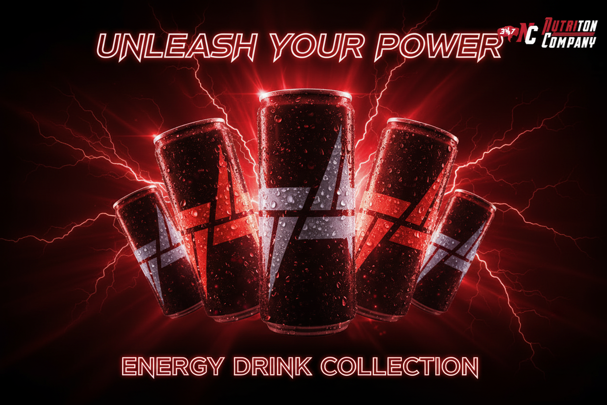 Energy Drink Collection - Red & Black