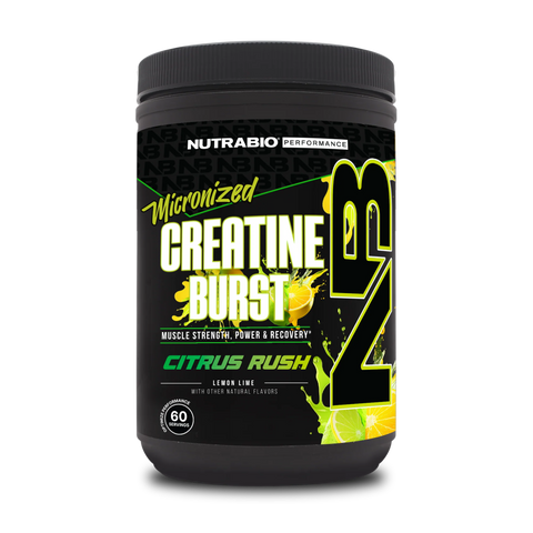 NutraBio Creatine Burst-Citrus Rush : 60 serv