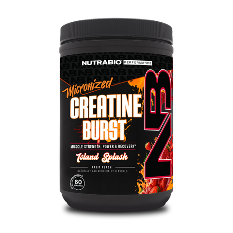 NutraBio Creatine Burst-Island Splas : 60 serv