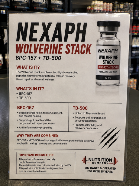Peptide Wolverine Stack